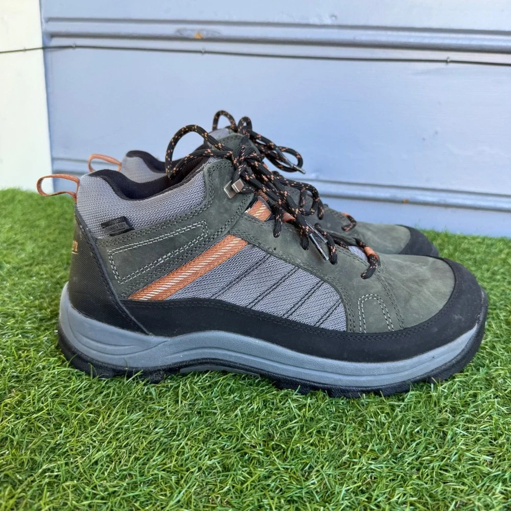 Danner Riverside 4.5 Gray Orange Mens Hiking Work Boots Size 10 D Gorpcore